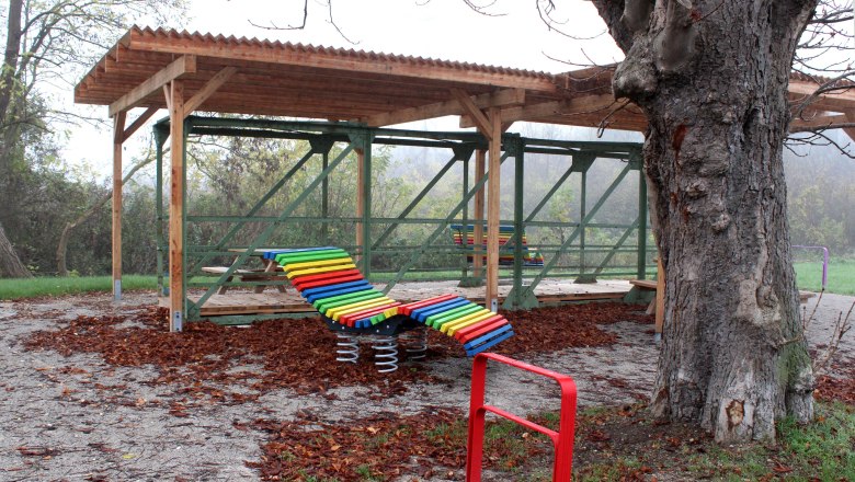 Rastplatz bunte WIPPLIEGEN, © Hans Kopitz Rastplatz bunte WIPPLIEGEN, © Hans Kopitz