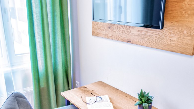 Schreibtisch im Zimmer